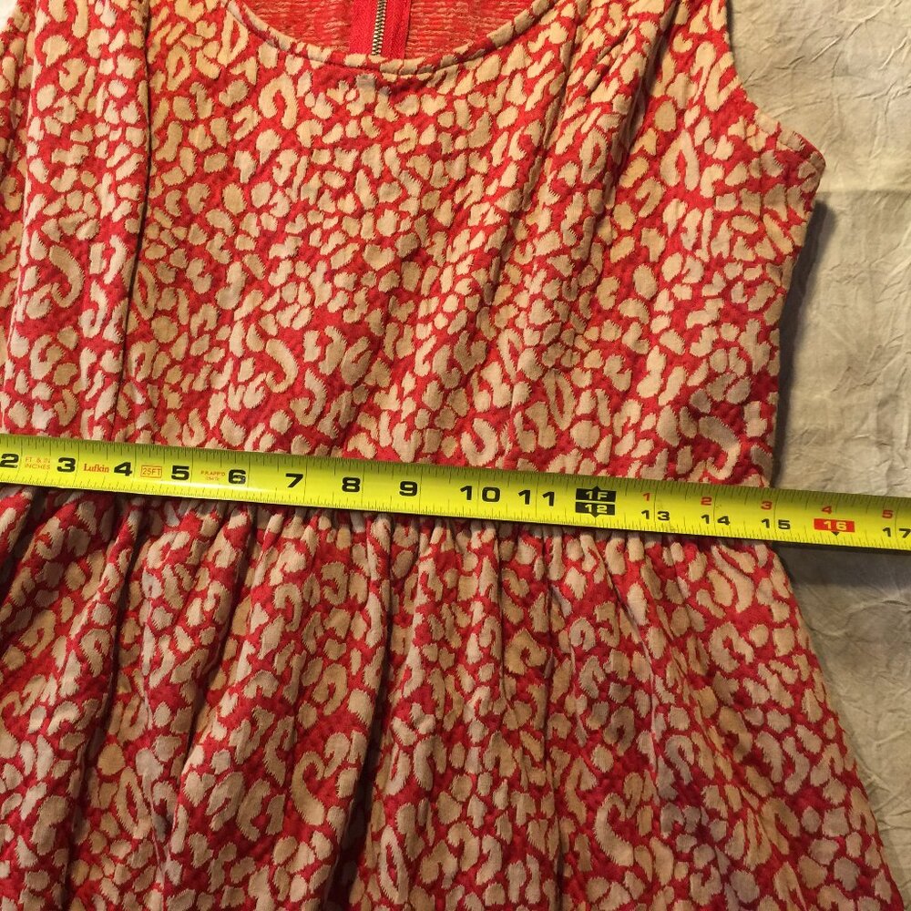 Maeve / Anthropologie sleeveless dress Size XL Zip Up Back - Picture 4 of 9